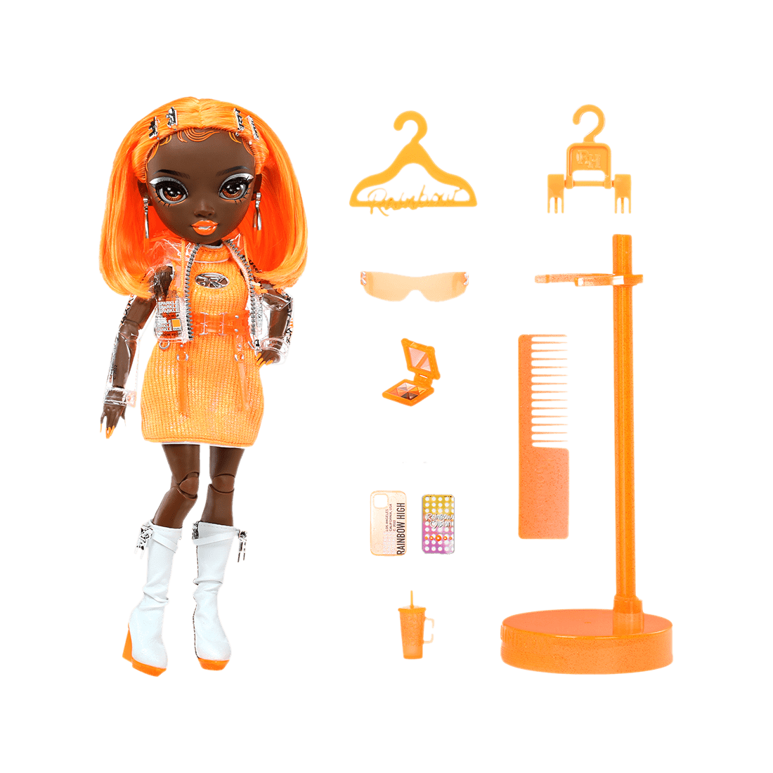 Rainbow High S23 Fashion Dolls - No (orange) Michelle St. Charles 