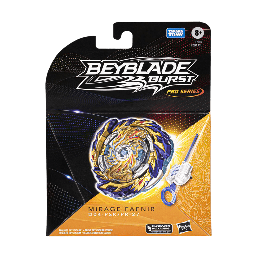 Trompo Beyblade Burst Pro-Series Kit inicial Mirage Fafnir