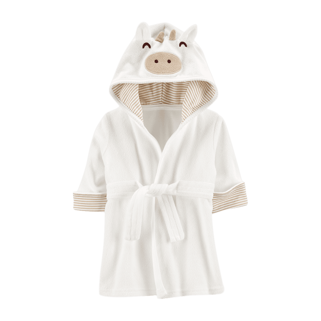 Bata de Baño con Capota Blanca Unisex - Carter's