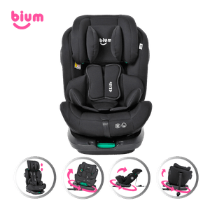 Silla para Carro 4 Life All In One 360 Isofix Grupo 0,1,2 y 3- Bium