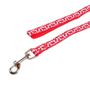 Correa para Perros Huesitos Roja - Pawise