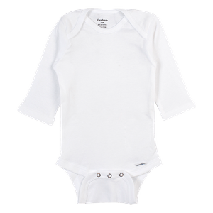 Set 3 Bodies Manga Larga Blanco Unisex - Gerber