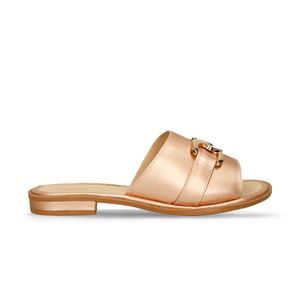 Sandalias Oro Rosa Bata Halia Mujer