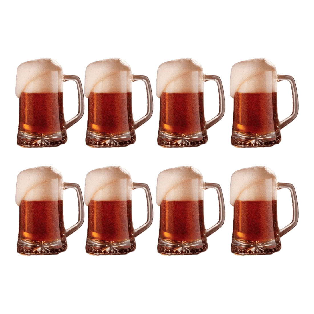 Set 8 Vasos Cerveceros Artisan Mug 320ml - Libbey