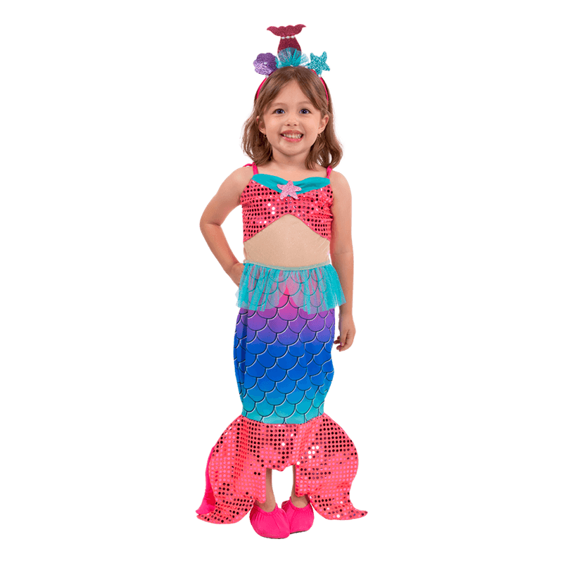 Disfraces sirena niña hotsell