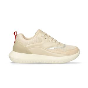 Tenis Casuales Beige Bata Haliu Mujer