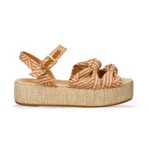 Sandalias Camel-Beige Bata Hanzel Mujer