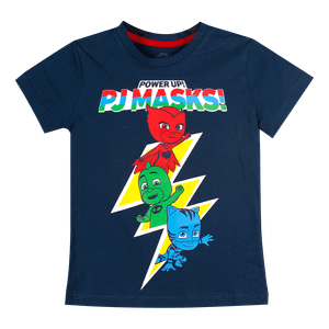 Camiseta Manga Corta Azul Niños - PJ Masks