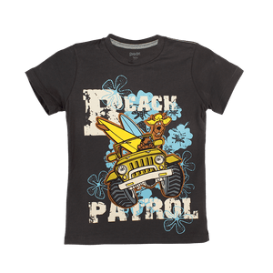 Camiseta Manga Corta Beach Patrol Niños - Scooby Doo