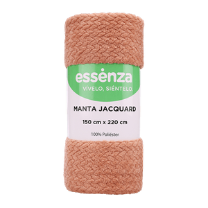 Manta En Jacquard Extragrande De 250 Rosado