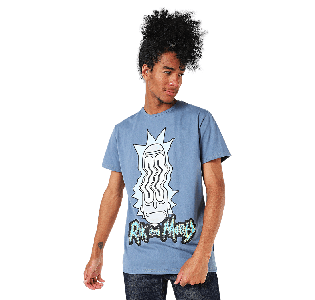 Camiseta Rick  & Morty Azul