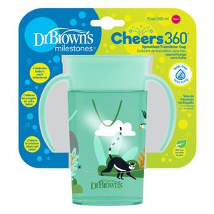 Vaso Cheers Asas 10 oz Verde