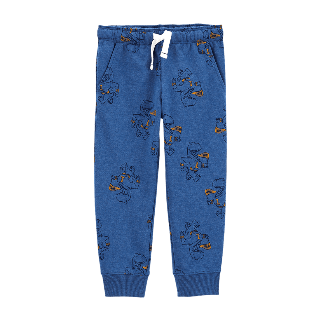 Pantalón Jogger Estampado Dinos Azul Niños - Carter's