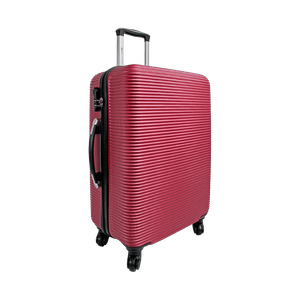 Maleta de Viaje Mediana Rígida Davos Roja 63cm - Explora