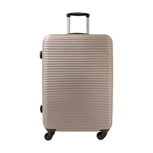 Maleta de Viaje Mediana Rígida Davos Champaña 63cm - Explora