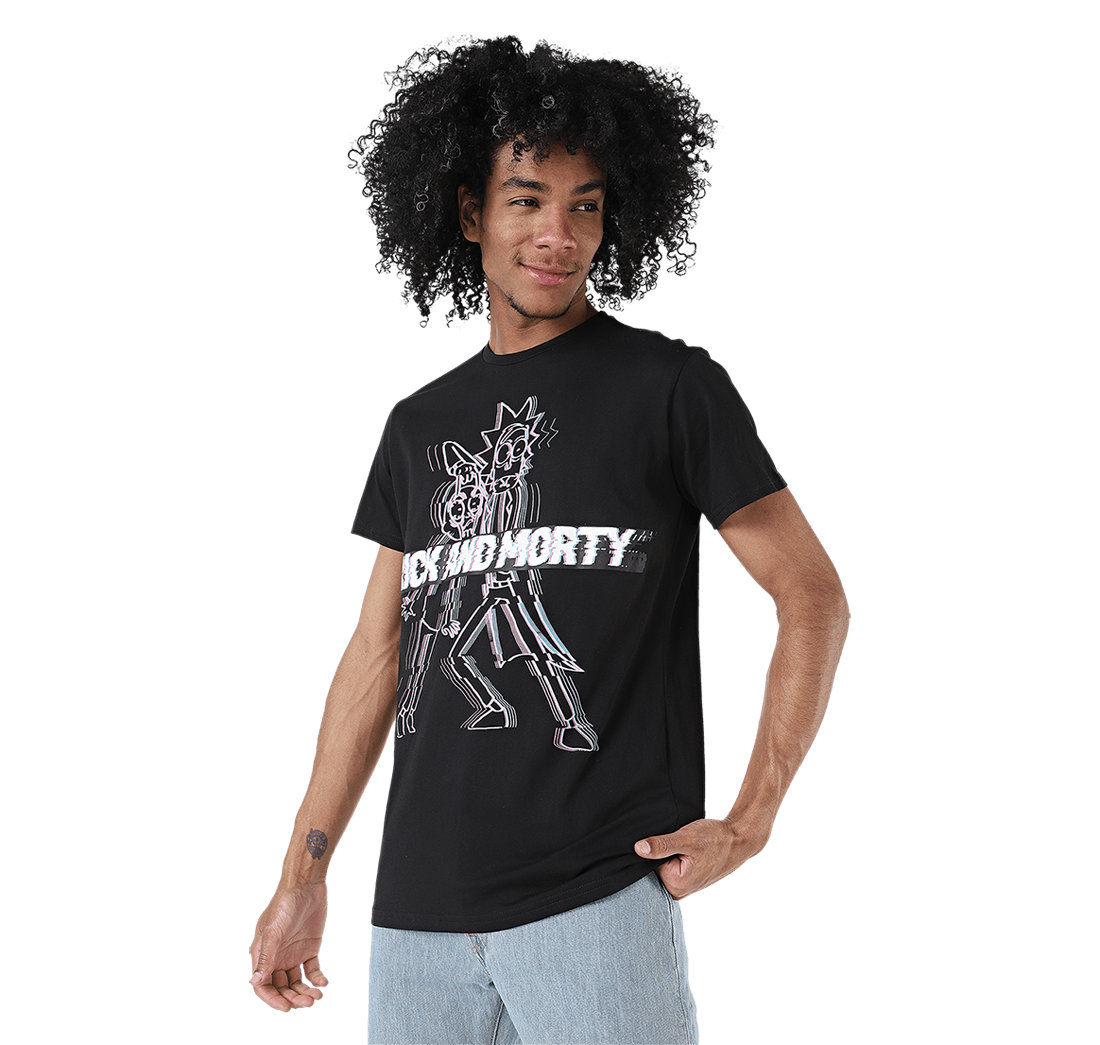 Camiseta Rick  & Morty Negro