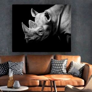 Cuadro Cara Rinoceronte 120x180x5cm - Ekonomodo Colombia