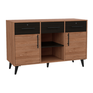 Cajonera Archivador Bilbao Miel Wengue - RTA Design