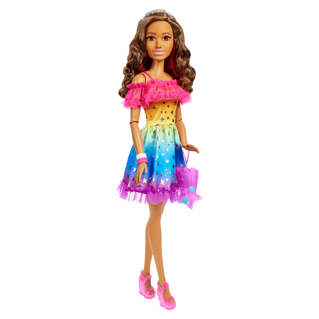 Muneca Barbie Large Dolls Latina Arcoiris 61 Cm Barbie Pepe Ganga Pepe Ganga