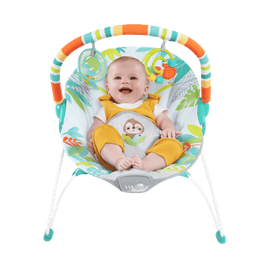 Silla Mecedora para Bebé Zafari Azul - Bright Starts