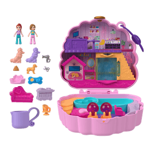 Set Compacto Spa de Poodle - Polly Pocket