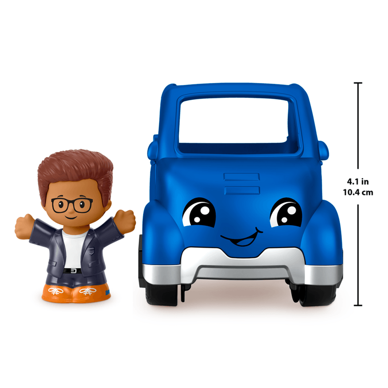 Figura Little People Y Vehiculo Azul Fisher Price Fisher Price Pepe Ganga Pepe Ganga