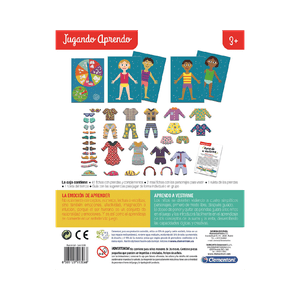 Juego Educativo Aprendo a Vestirme - Clementoni