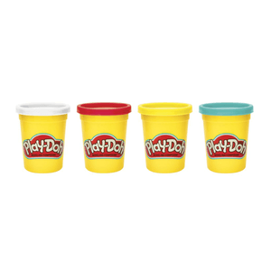Masa Moldeable Play-Doh Empaque X4 Latas 448g (16 Oz) Colores Clásicos