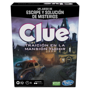Juego Clue Escape Traición en la Mansión Tudor - Hasbro Gaming