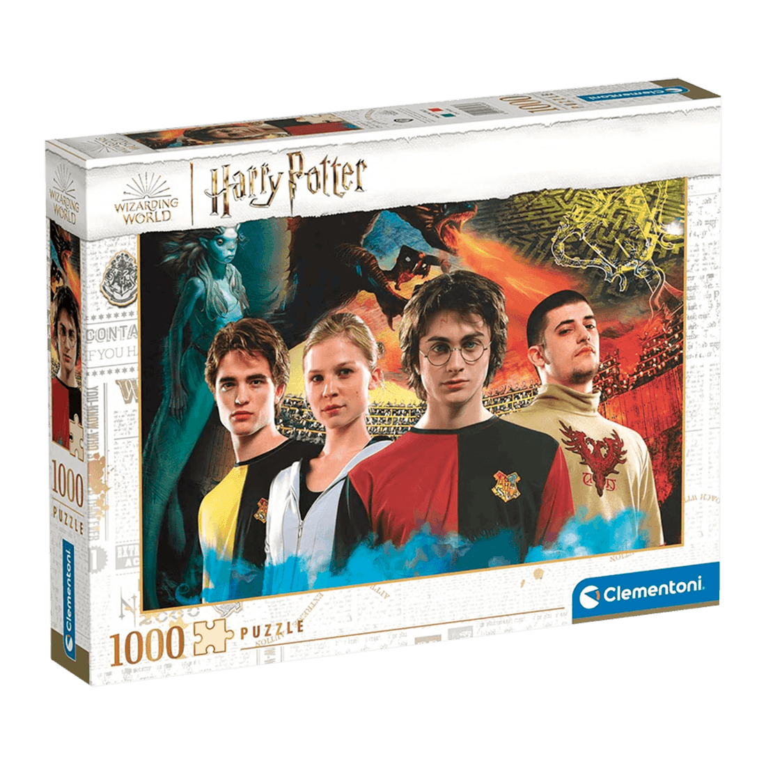 Rompecabezas Harry Potter Y El Cáliz De Fuego 1000 Piezas Clementoni