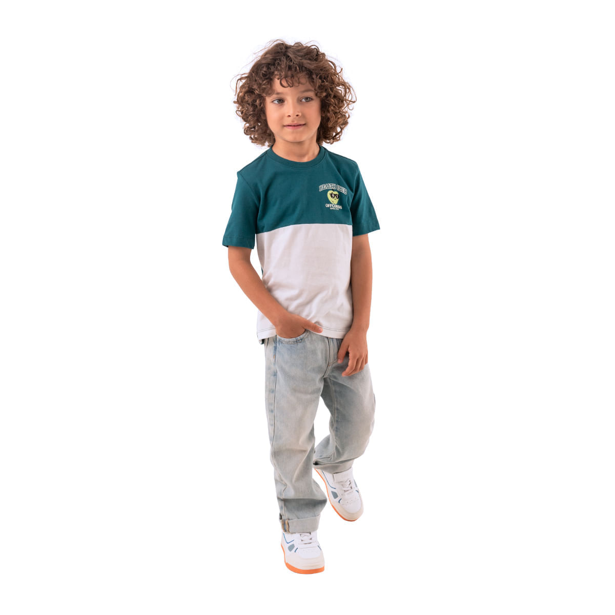 CAMISETA CUELLO V DE NIÑO (UNISEX) – Pepe