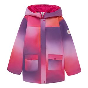 Chaqueta tipo raincoat repelente al agua para niña