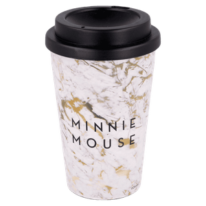 Vaso con Tapa Café Doble Pared Minnie Mouse 390ml - Stor