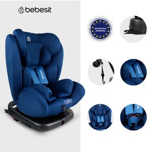 Silla de Carro Bebé 360 Isofix Giro Elite Azul - Bebesit