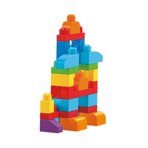 Juguete de Construcción Bolsa Clásica 60 Piezas Multicolor - Mega Bloks