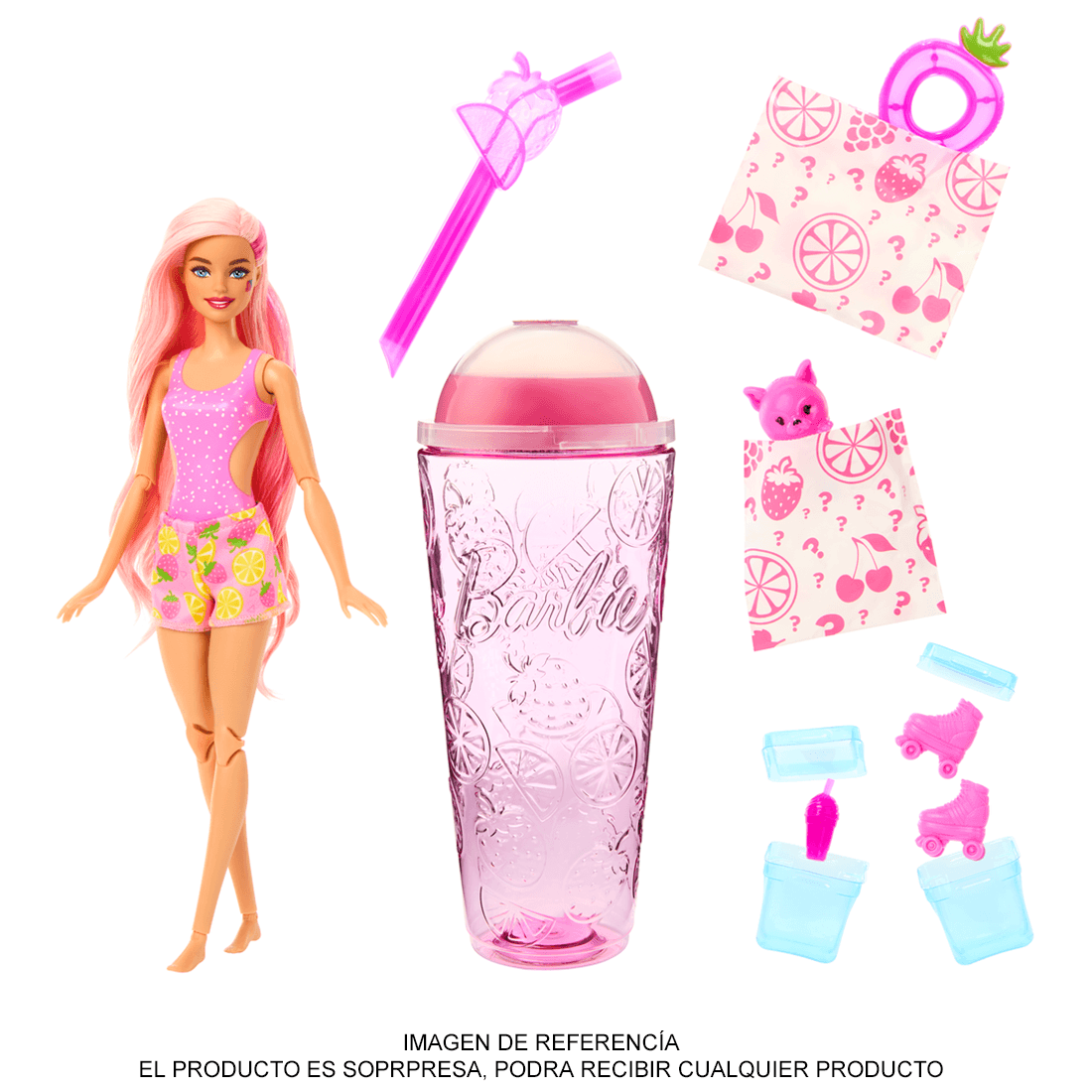 Mu eca Sorpresa Barbie Pop Reveal Serie De Frutas Barbie Barbie