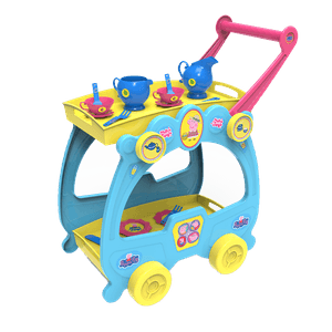 Set Té y Carrito de Servicio - Peppa Pig