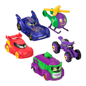 Set 5 Vehículos Batwheels - Fisher Price