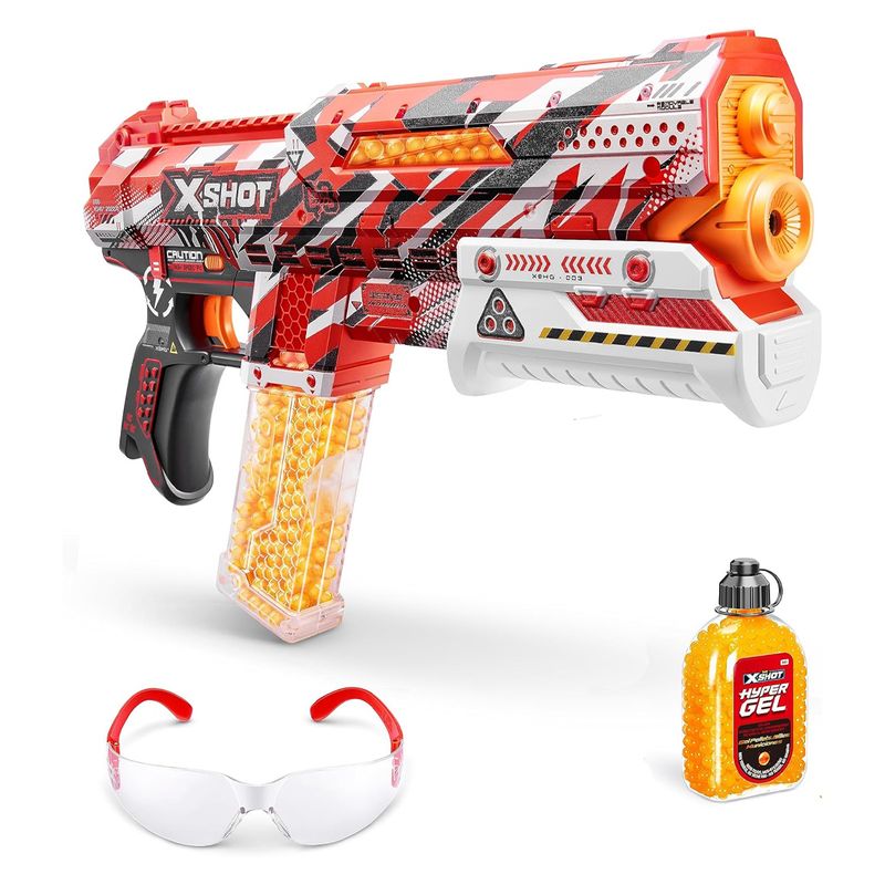 Gel Pistolas De Agua Pepe Ganga Set Lanzador Hyper Gel Clutch X