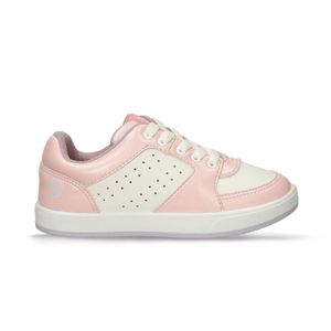 Tenis Casuales Rosado-Blanco Bubblegummers Qrispeta Niña