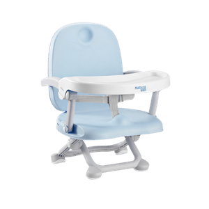 Silla Comedor Portátil Booster Azul - Multikids Baby