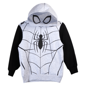 Hoodie con Capota Gris Spiderman Niños - Superhéroes