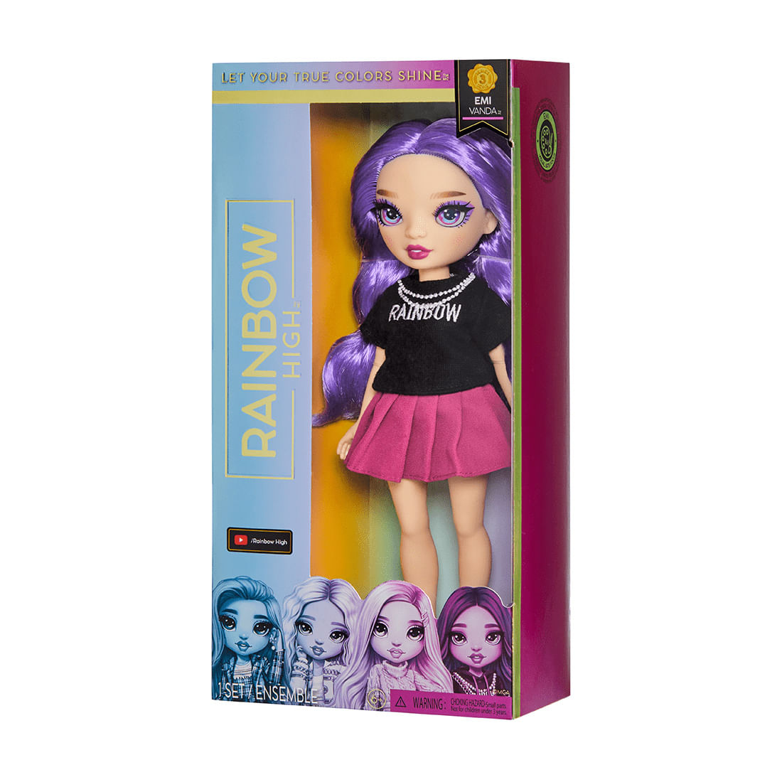 Muñecas Jugueteria La Ganga Muñeca Emi Vanda Rainbow High Rainbow
