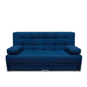 Sofá Cama Tarima Matter Tela Azul - Muebles Online