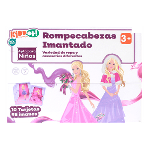 Set Rompecabezas Imantado Muñecas - Kiddoh