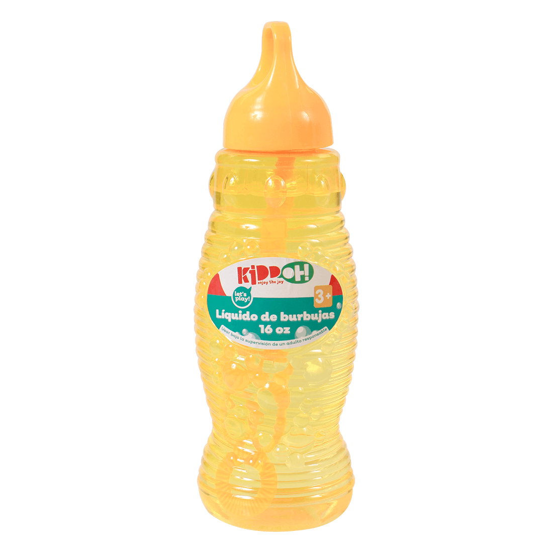 Líquido Solución de Burbujas Naranja 16oz - Kiddoh