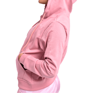 Hoddie Abierto Rosado Mujer - Golty