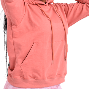 Hoddie Cerrado Rosado Mujer - Golty