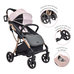Coche Compacto para Bebé Nova Rosa - Priori