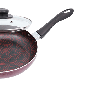 Sartén Antiadherente Tapa Vidrio Ultra Colors 18cm - Universal